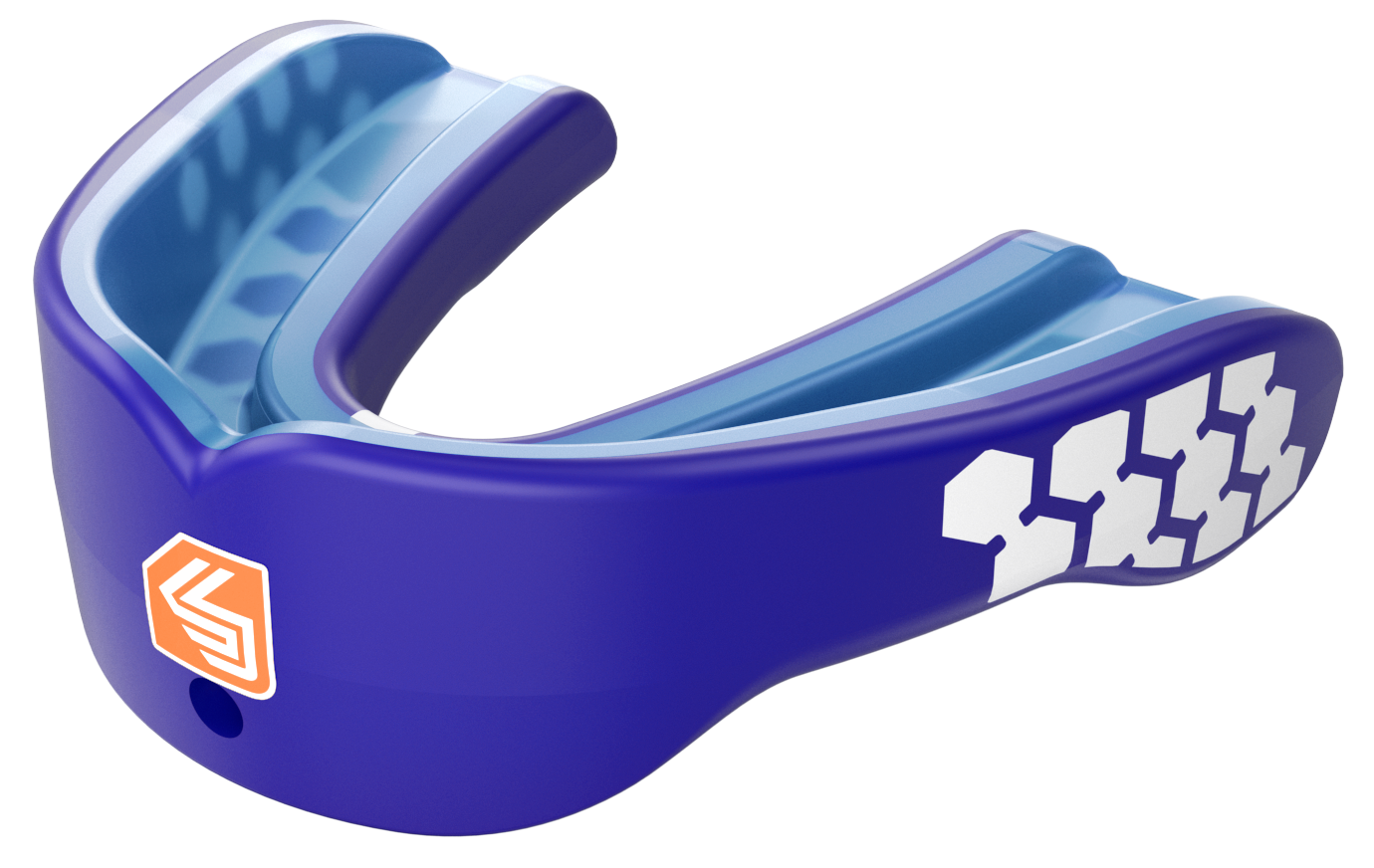 Shock Doctor Adult Gel Max Power Print Mouthguard - NAVY